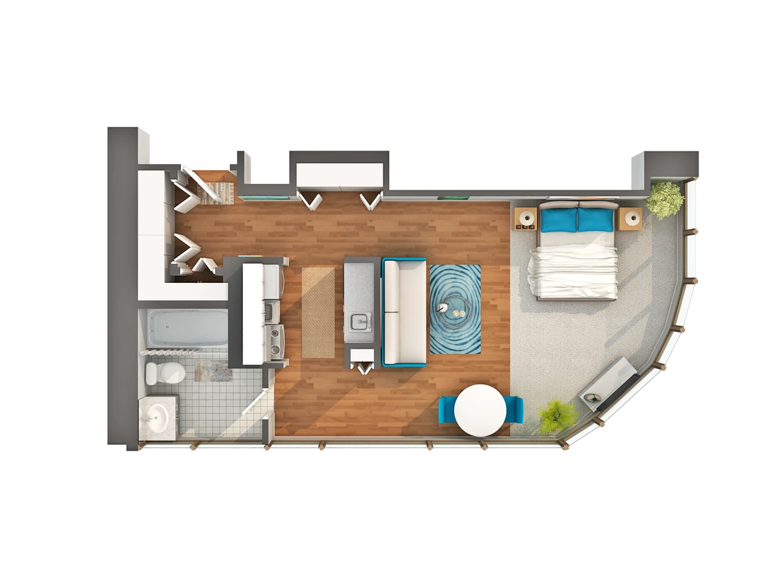 Unit 812 floor plan