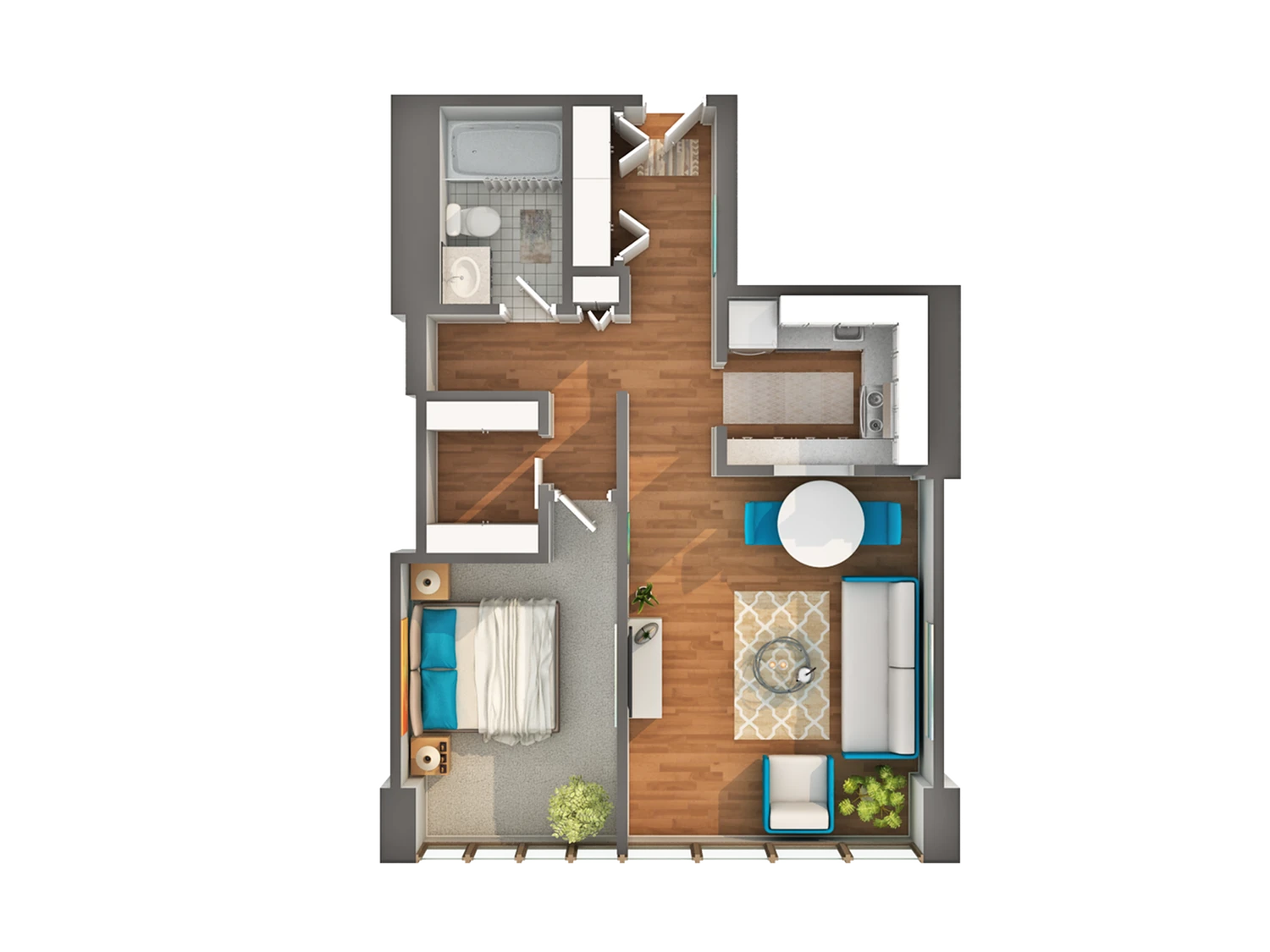 Unit 506 floor plan