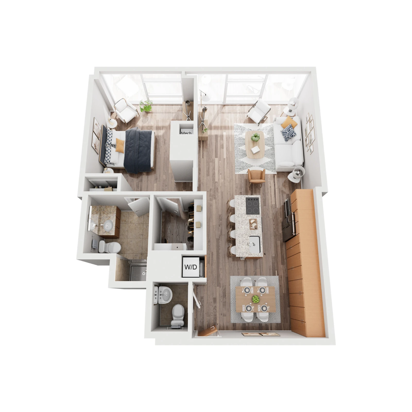 Unit 1602 floor plan