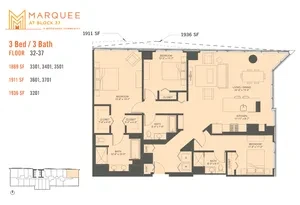 Unit 01 floor plan