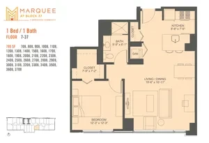 Unit 08 floor plan