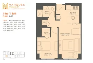 Unit 22 floor plan