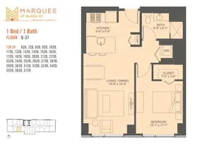 Unit 20 floor plan