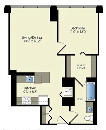 Unit 2603 floor plan
