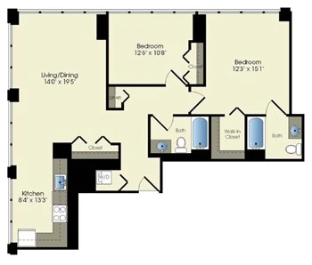 Unit 4606 floor plan