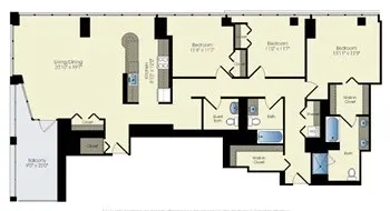 Unit 5004 floor plan