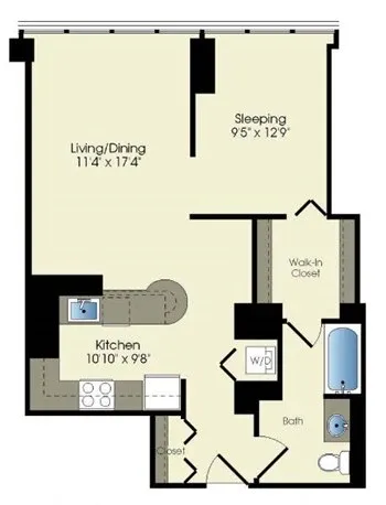 Unit 4902 floor plan