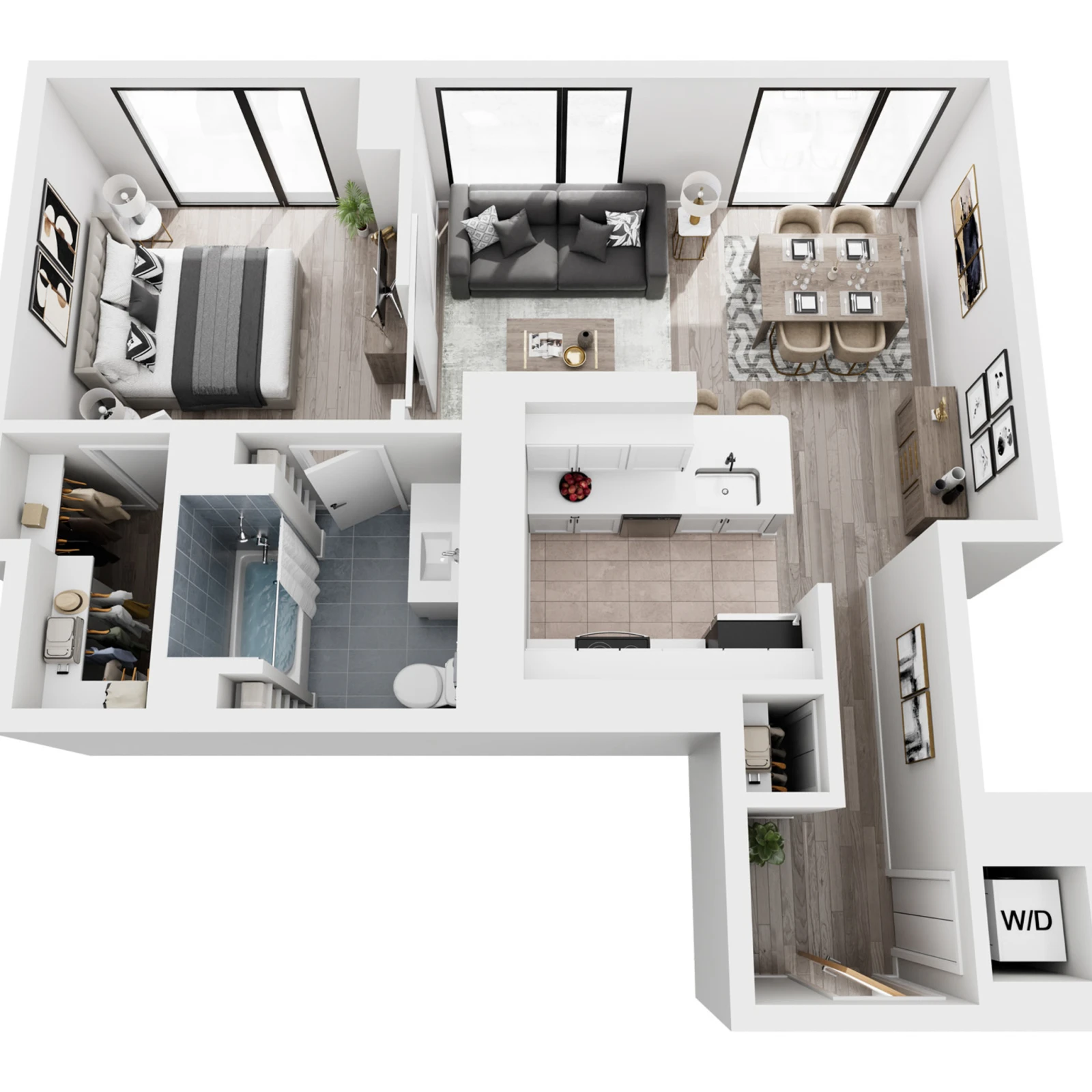 Unit 3811 floor plan