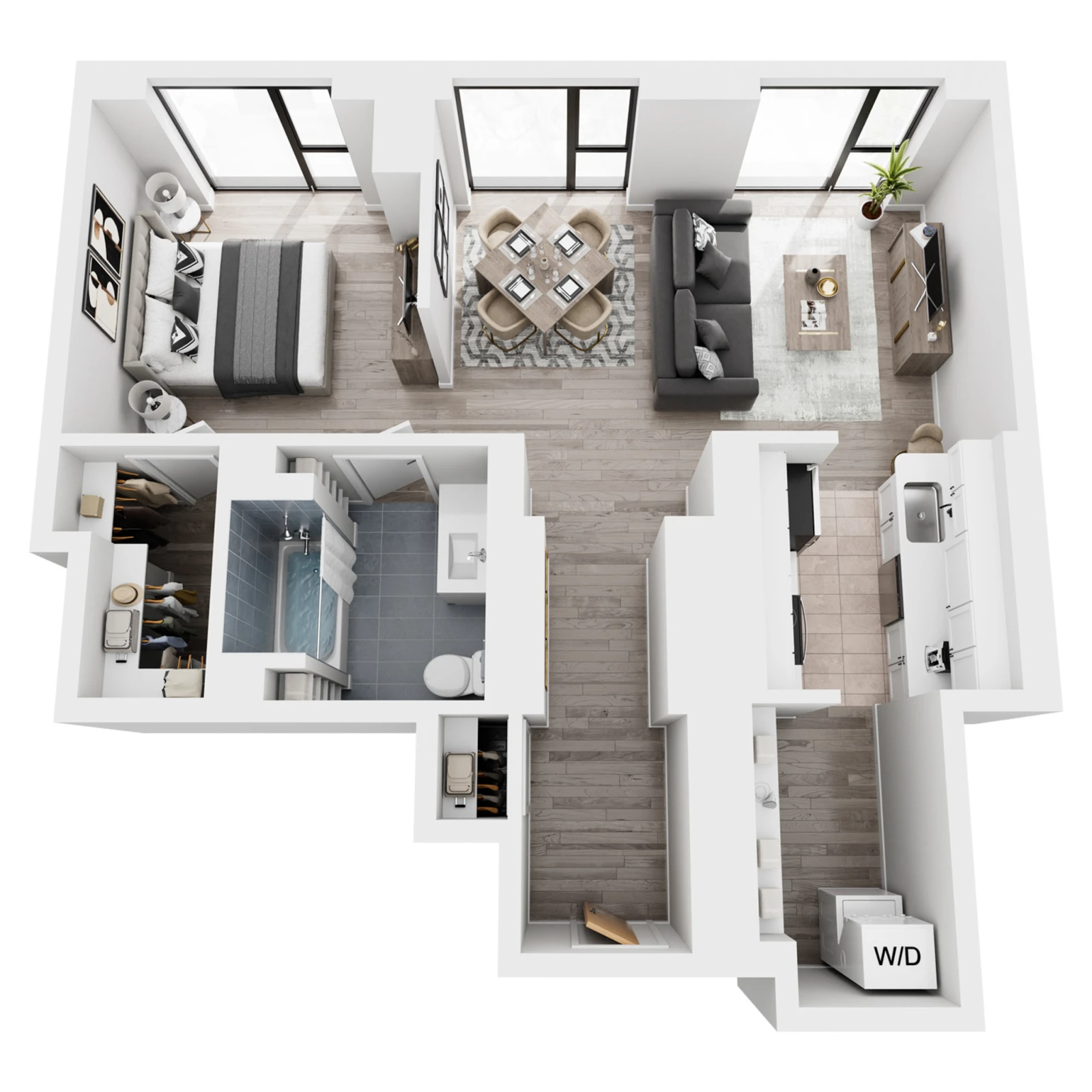 Unit 1110 floor plan