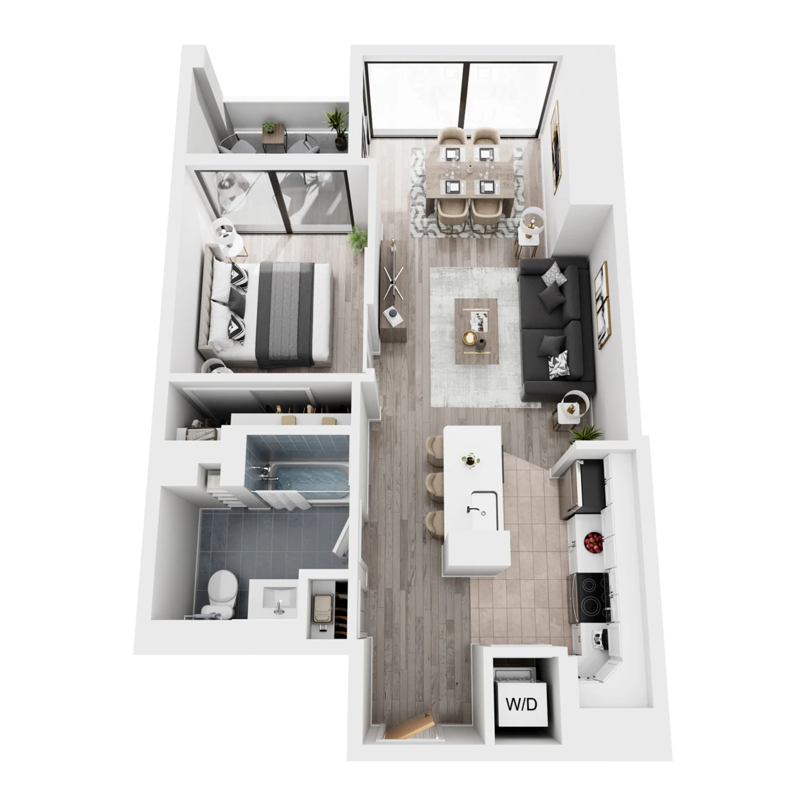 Unit 2306 floor plan