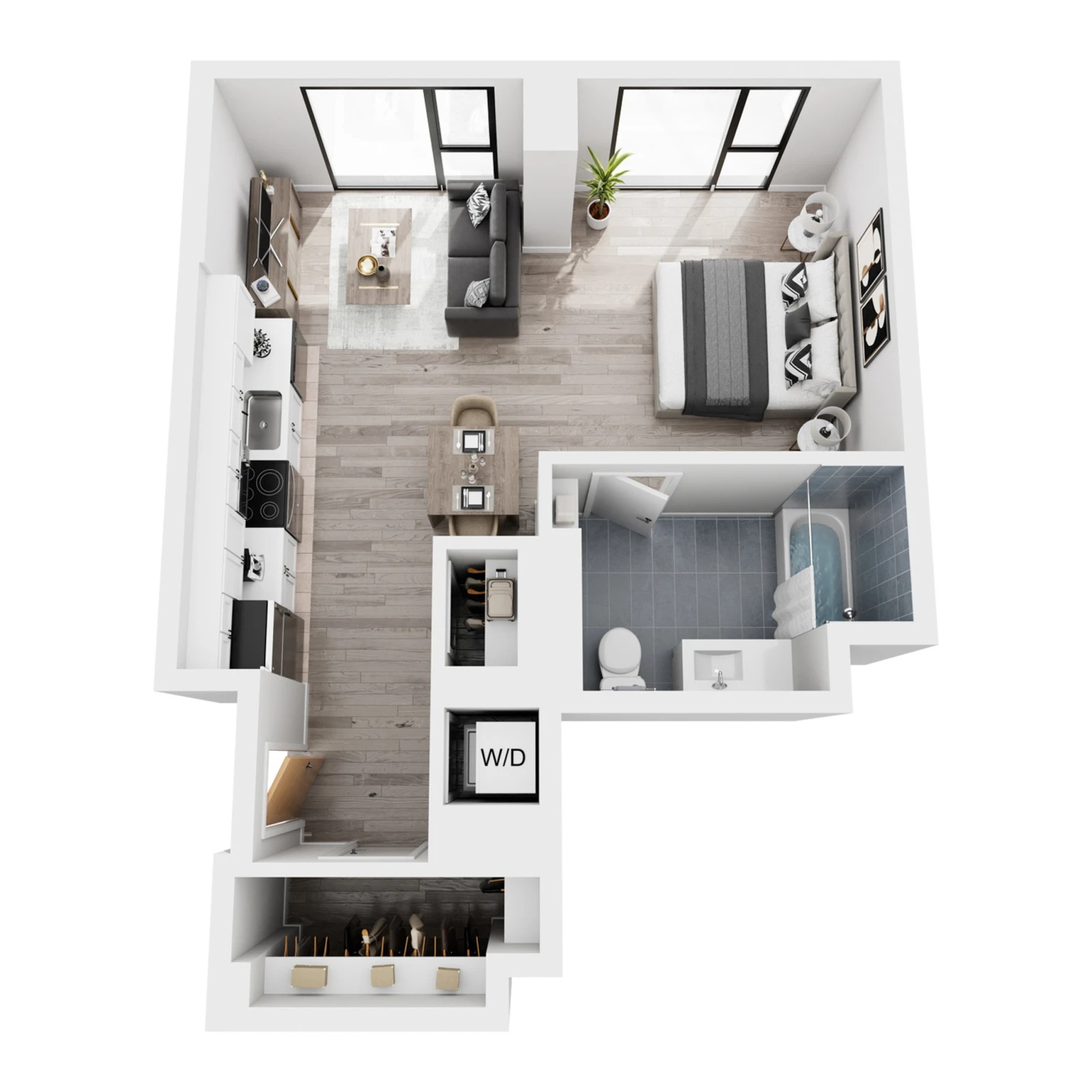 Unit 1409 floor plan