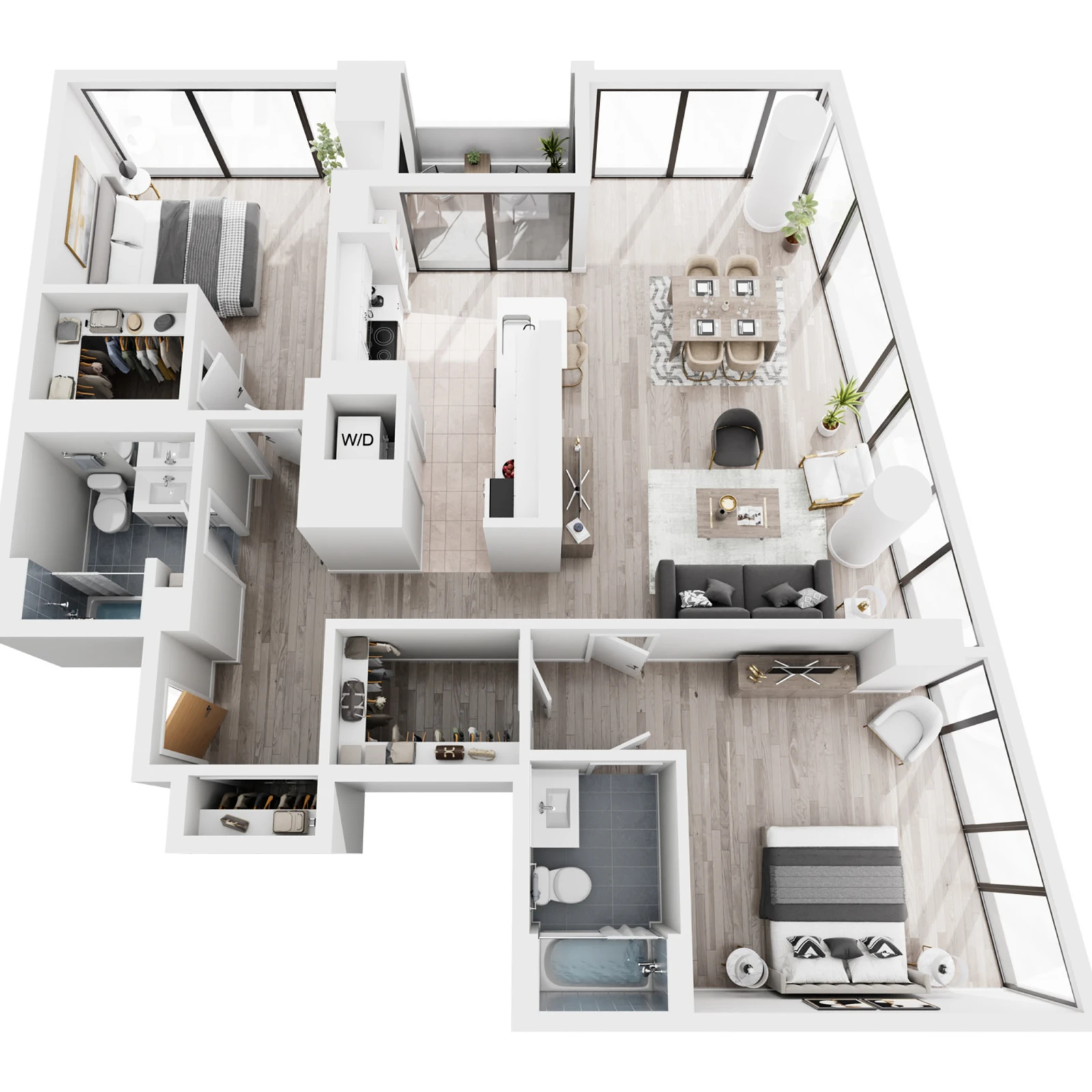 Unit 2402 floor plan
