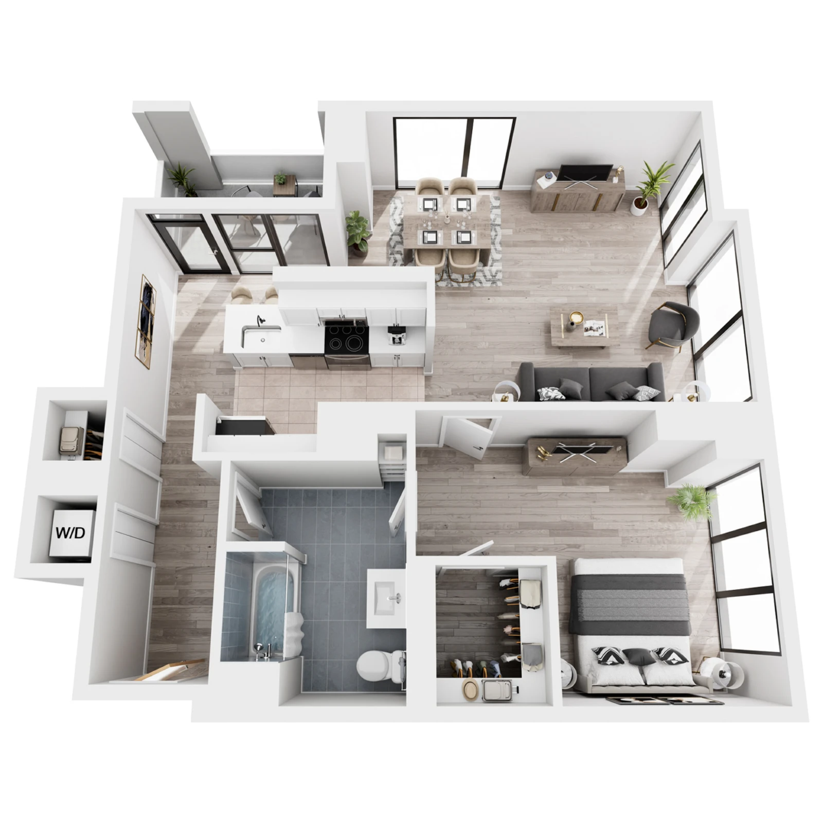 Unit 2401 floor plan