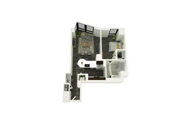 Unit 2710 floor plan