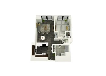 Unit 2911 floor plan