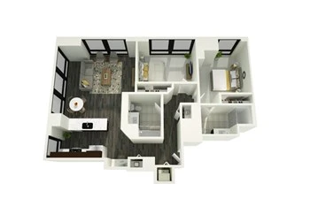 Unit 3508 floor plan