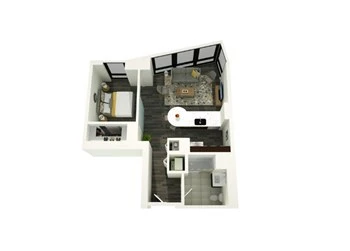 Unit 2607 floor plan