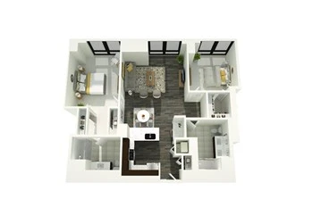 Unit 3301 floor plan