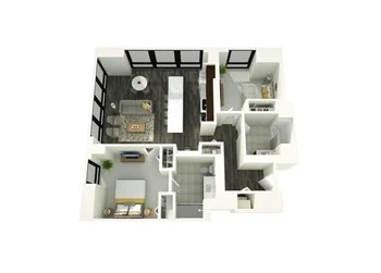 Unit 3603 floor plan