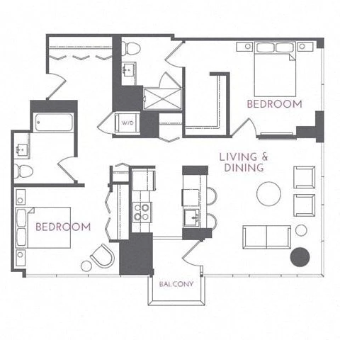 Unit 1510 floor plan