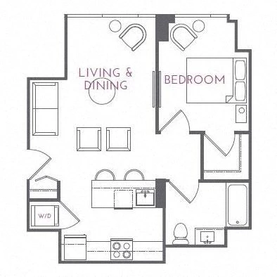Unit 3603 floor plan