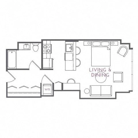 Unit 0811 floor plan