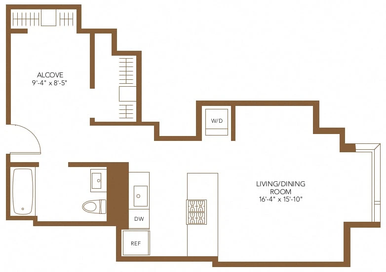 Unit 1514 floor plan