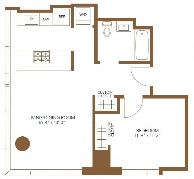 Unit 3202 floor plan