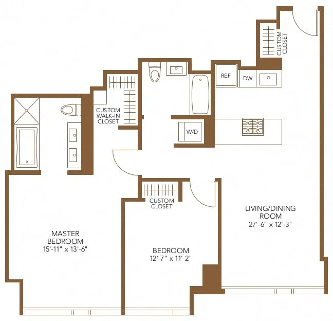 Unit 5608 floor plan
