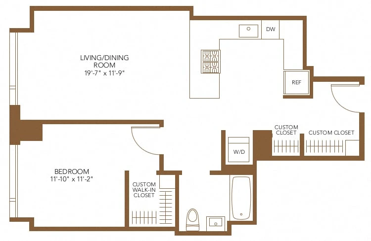 Unit 3606 floor plan