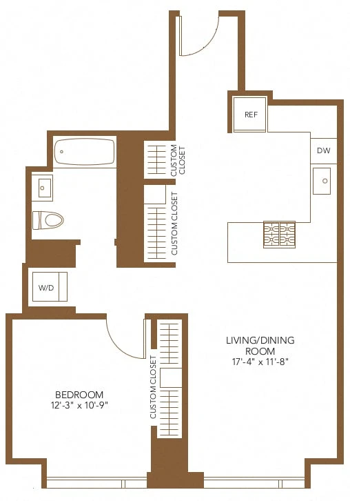 Unit 3312 floor plan