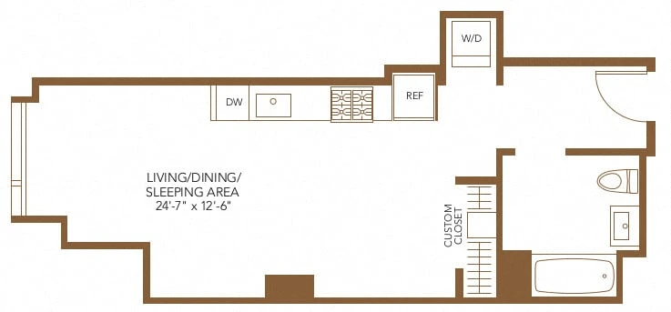 Unit 2602 floor plan