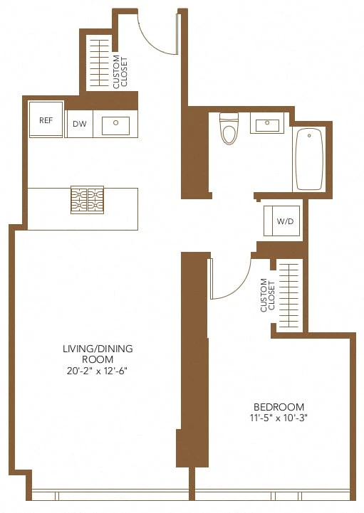 Unit 5011 floor plan