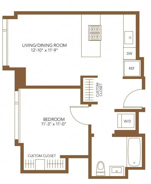 Unit 4103 floor plan