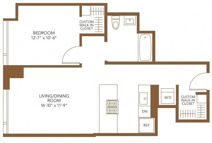 Unit 3105 floor plan