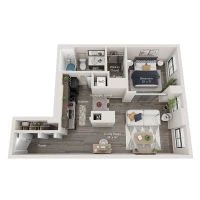 Unit 0607  floor plan