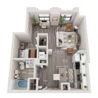 Unit 2302  floor plan