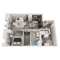 Unit 1908  floor plan