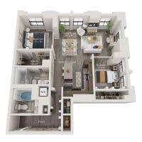 Unit 0906  floor plan