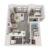Unit 0903  floor plan
