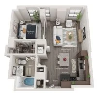 Unit 2204  floor plan