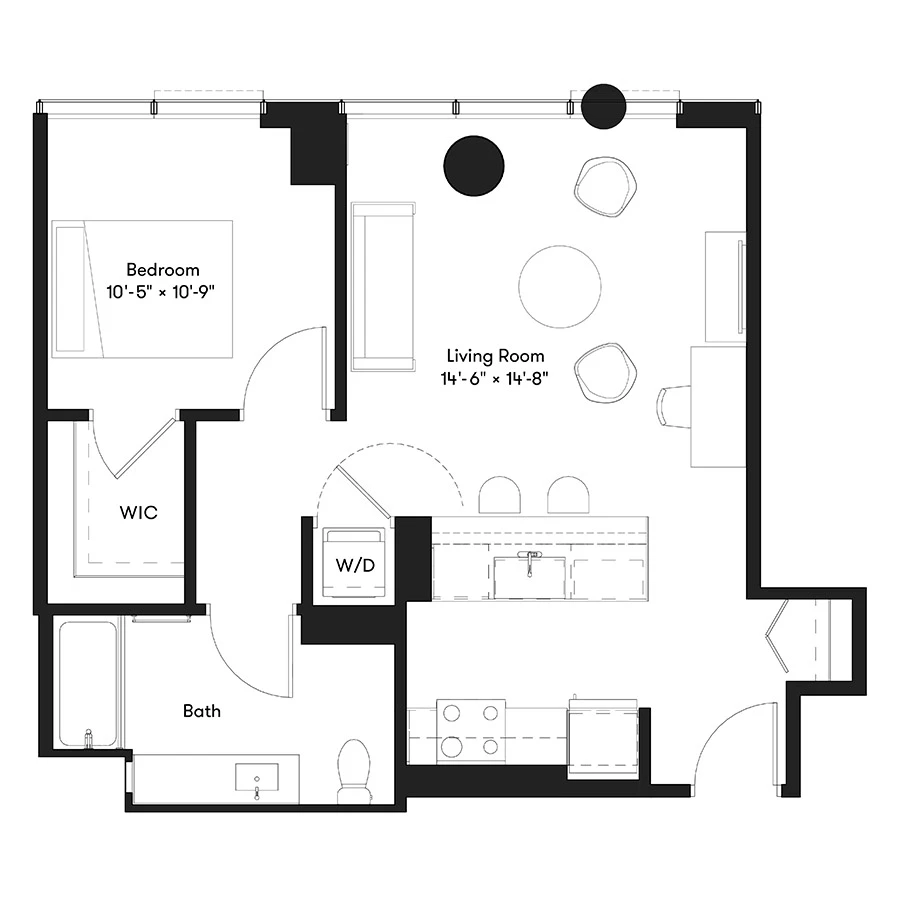 Unit 4403 floor plan