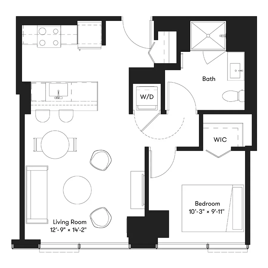 Unit 4008 floor plan