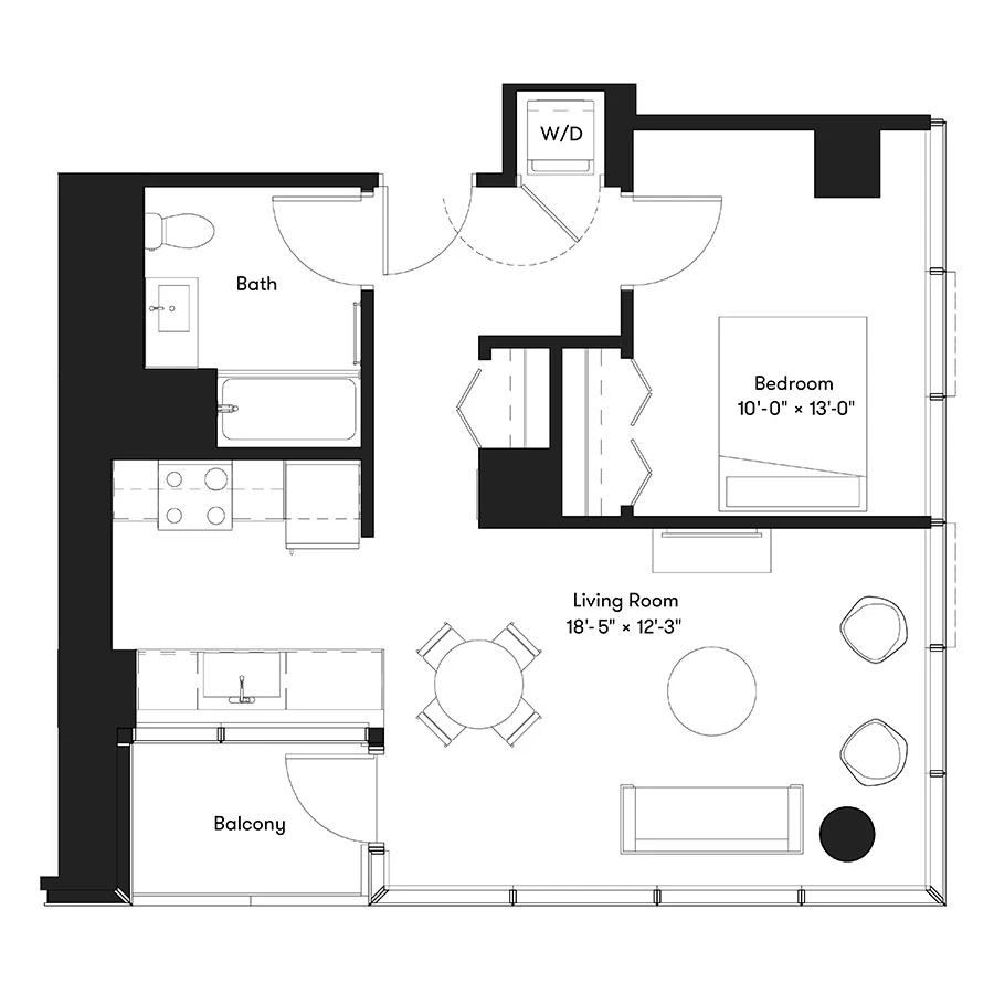 Unit 4006 floor plan