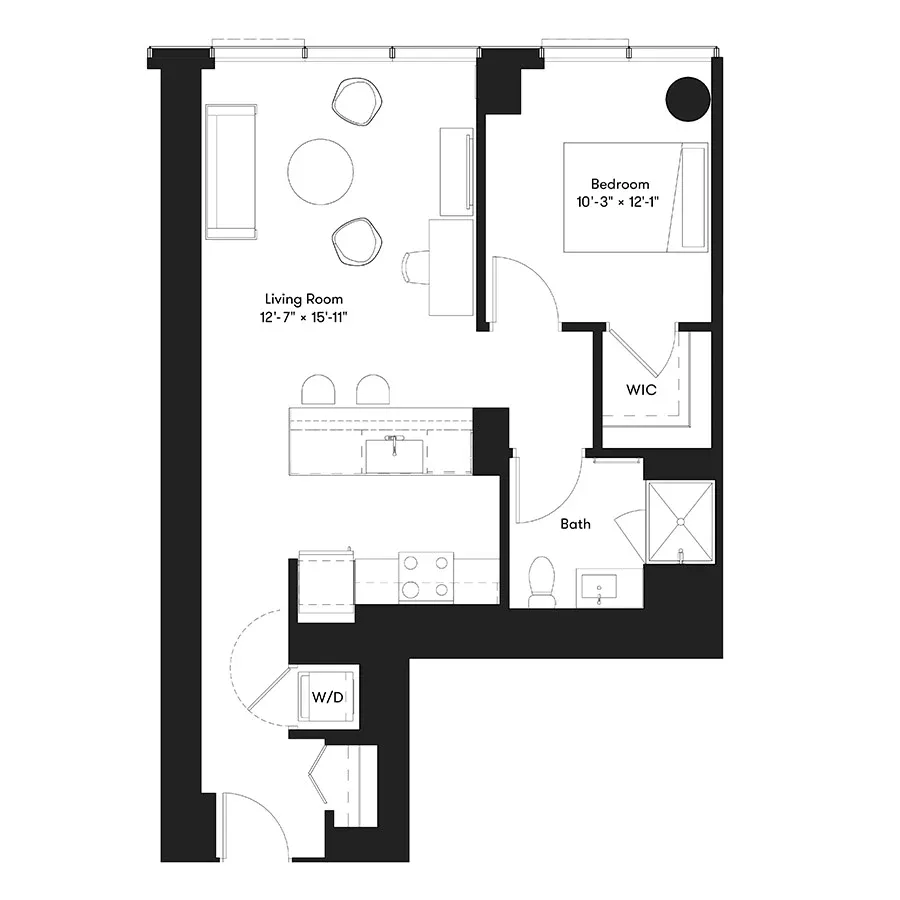 Unit 2502 floor plan