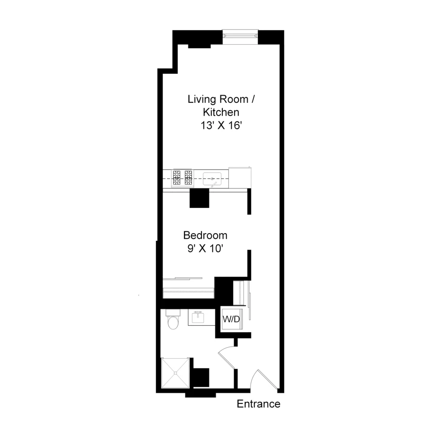 Unit 803 floor plan