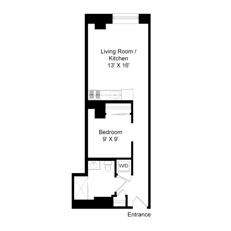 Unit 614 floor plan