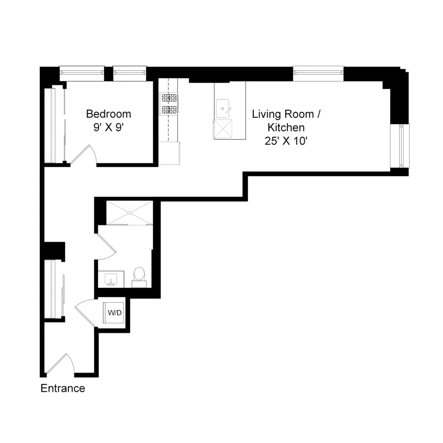 Unit 806 floor plan