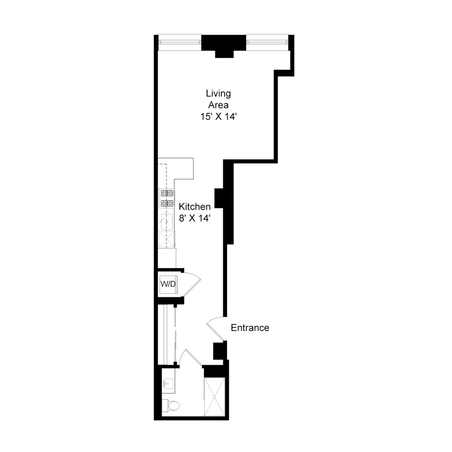 Unit 510 floor plan
