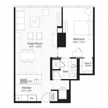 Unit 3111 floor plan